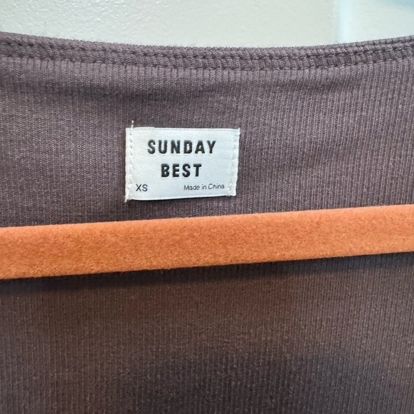 Sunday Best Lula Long Sleeve Twist Front Blouse - - Picture 2 of 4